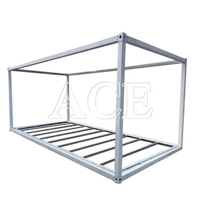 Contenedor seco galvanizado fácilmente extraíble 6m longitud marco de acero inoxidable 20 pies Contenedor de envío Capacidad de marco 33.2CBM