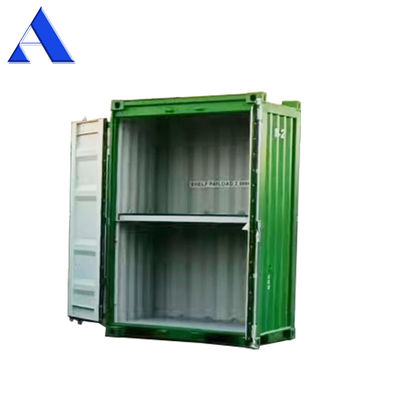 Contenedor mini de 6 pies en alta mar Contenedor de envío DNV con piso de acero, caja de perforación cerrada CCU portátil y juego de honda opcional