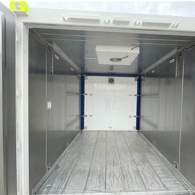 Contenedor refrigerado en alta mar de 20 pies con apertura de puerta lateral y doble temperatura por Daikin / Thermo King / Carrier