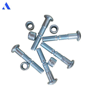 Rebites galvanizados de anillo de ranura de inmersión en caliente para puertas de contenedores de envío Huck Bolt Procesamiento de superficie OEM