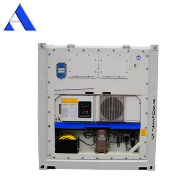 Contenedor de alojamiento de arrecifes en alta mar de acero inoxidable de 10 pies certificado por DNV con unidad de enfriamiento Thermo King