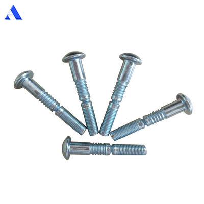 Rebites galvanizados de anillo de ranura de inmersión en caliente para puertas de contenedores de envío Huck Bolt Procesamiento de superficie OEM