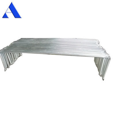 Alta cubierta de contenedor de parte superior abierta galvanizado en caliente Arco de techo para almacenamiento resistente a la intemperie de 20 pies 40 pies