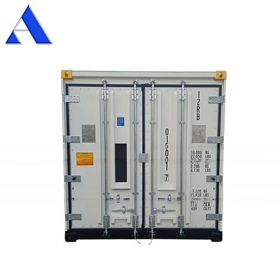 Contenedor refrigerado en alta mar de 10 pies Certificados CSC/BV hechos de acero y aluminio con suelo de barra T de aluminio
