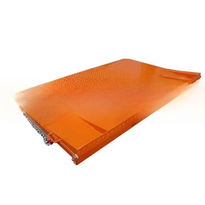 Tamaño de la mesa 2000x2200mm Acero galvanizado e inoxidable Rampa de muelle móvil de carga para montacargas