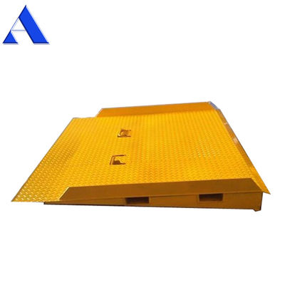 Tamaño de la mesa 2000x2200mm Acero galvanizado e inoxidable Rampa de muelle móvil de carga para montacargas