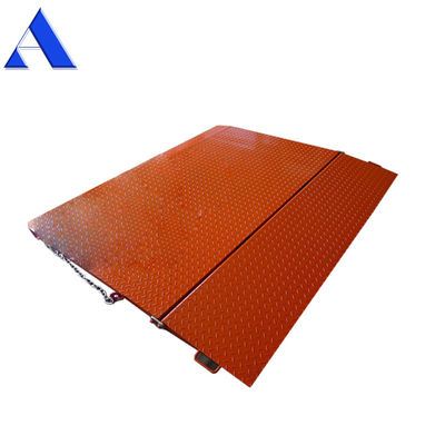 Tamaño de la mesa 2000x2200mm Acero galvanizado e inoxidable Rampa de muelle móvil de carga para montacargas