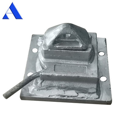 Sistema de bloqueo galvanizado por inmersión en caliente de superficie para equipos marinos Accesorios para contenedores de envío Partes de remolques Accesorios