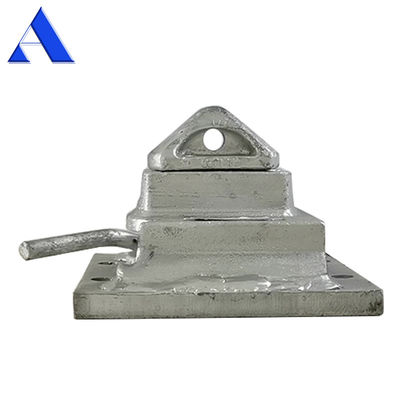 Sistema de bloqueo galvanizado por inmersión en caliente de superficie para equipos marinos Accesorios para contenedores de envío Partes de remolques Accesorios