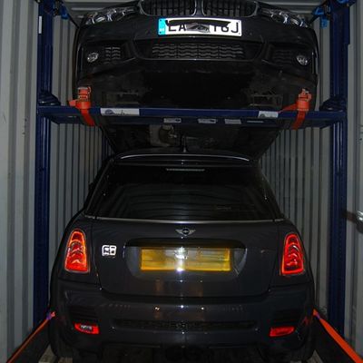 Contenedor de portacoches de longitud ajustable para contenedores de transporte VW Instalación de automóviles en Shanghai Tianjin Qingdao