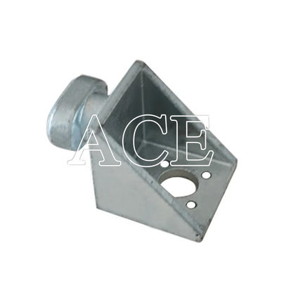 ISO Galvanizado Finish Twistlock perfectamente diseñado para el contenedor de envío lado inferior