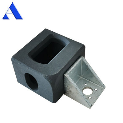 ISO Galvanizado Finish Twistlock perfectamente diseñado para el contenedor de envío lado inferior