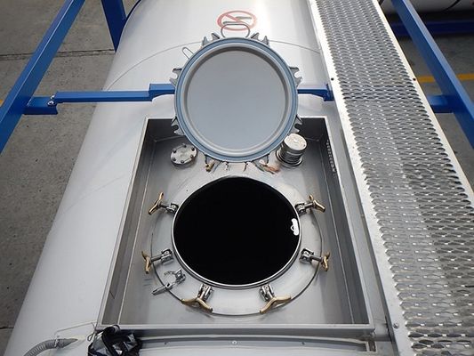 Contenedores de transporte de tanques ISO piezas de repuesto y accesorios 500 mm Conjunto de membrana de perfil bajo con válvula de entrada de aire de 1,5'' BSP