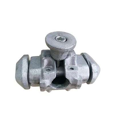 Conector horizontal de acero de contenedor con llave giratoria 10 pies galvanizado por sumersión en caliente 4.8 kg para conexión de contenedores