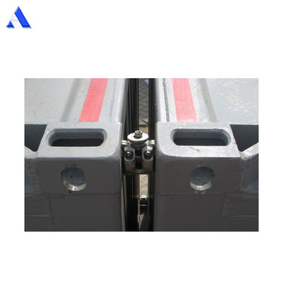 Conector horizontal de acero de contenedor con llave giratoria 10 pies galvanizado por sumersión en caliente 4.8 kg para conexión de contenedores