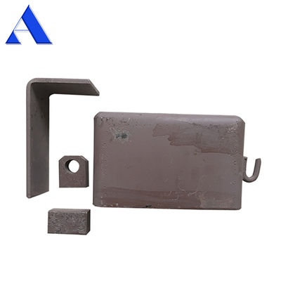 Caja de cerradura soldable de alta seguridad para contenedores de transporte general piezas de repuesto y accesorios en acabado galvanizado o pintado