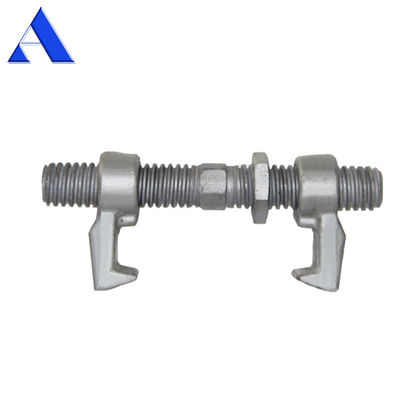 Acero forjado 260mm 380mm Cerraduras de torsión de llave de doble sujeción ISO Puente de contenedores de envío Equipo de llave de contenedores