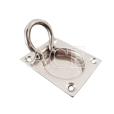 2000KN M.B.L de compresión de acero inoxidable de suelo montaje de cuerda de automóvil y camión accesorios