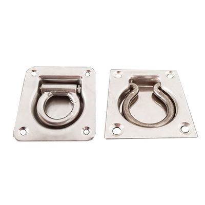 2000KN M.B.L de compresión de acero inoxidable de suelo montaje de cuerda de automóvil y camión accesorios