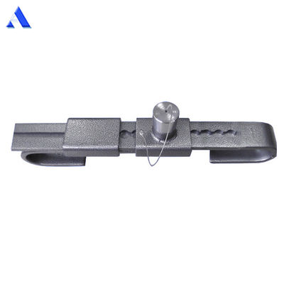 Contenedor de carga de seguridad de puertas bloqueo barrera sello negro 250 mm a 445 mm y bajo requerimiento de mantenimiento