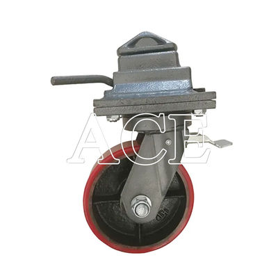 Rodillas de neumáticos de caucho moldeados de carga pesada resistentes y duraderas para contenedores de transporte H x L 550 X 500MM