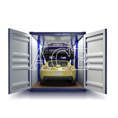 Contenedor seco 3.2m Alturas 40 pies Contenedor de envío certificado por CSC Estante de coches para transporte de vehículos