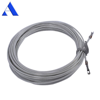 10ft 20ft 40ft Open Top Container TIR Cable 21m PVC Revestido con alambre de acero y estilo sencillo