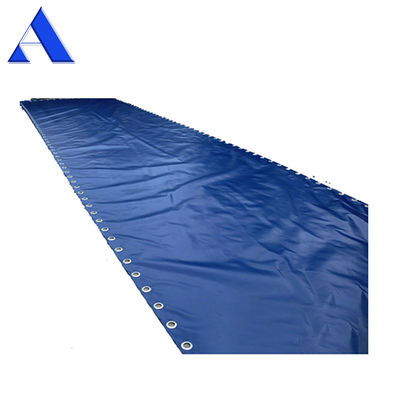 1000D*1000D Cuenta de hilos Estilo sencillo Tamaño personalizado 650gsm 900gsm 8m por 10m estanque Tarpaulín cubierto de PVC para camión y remolque