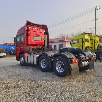 4x2 cabeza de tractor camión motor de emisiones estándar combustible diésel tipo 6x4 tractor remolque para 10 llantas venta