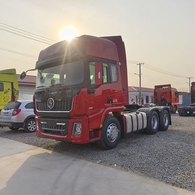 4x2 cabeza de tractor camión motor de emisiones estándar combustible diésel tipo 6x4 tractor remolque para 10 llantas venta