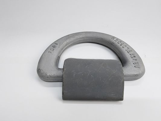 DNV GL certificado galvanizado de carga pesada de 50 toneladas Contenedor de lanzamiento anillo D forjado con abrazadera M.B.L 500KN