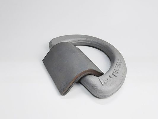 DNV GL certificado galvanizado de carga pesada de 50 toneladas Contenedor de lanzamiento anillo D forjado con abrazadera M.B.L 500KN
