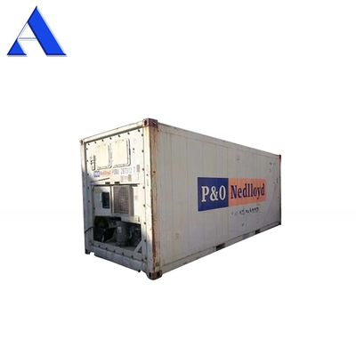 Contenedor de congelador refrigerado usado de 20 pies en Dubai Dimensiones externas 6058x2438x2591mm y personalizado