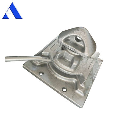 Compresión 2000KN Tensión 500KN Equipo de encendido de material atornillado en cerradura de doble enlace Tipo ISO Contenedor de envío Cerraduras de doble enlace