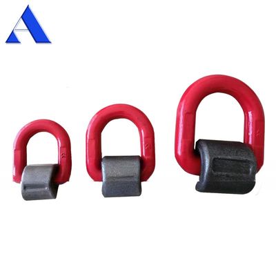 Certificado GL 1.12T 2T 3T 5T 8T 15T Soldadura de acero de aleación en elevación D anillo de metal D anillo para contenedores marinos