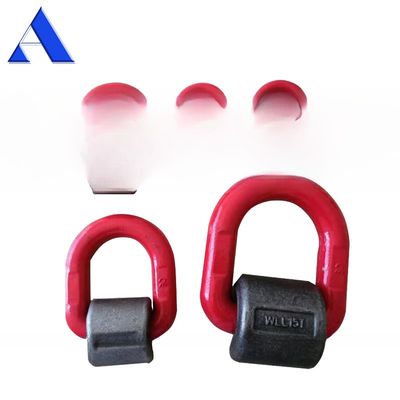 Certificado GL 1.12T 2T 3T 5T 8T 15T Soldadura de acero de aleación en elevación D anillo de metal D anillo para contenedores marinos