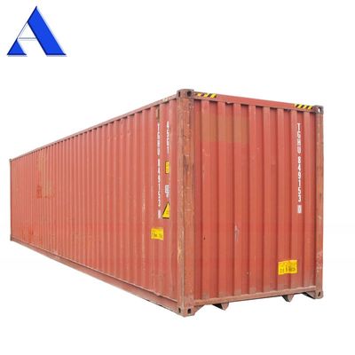 Contenedor seco de 40 pies en Corten Steel Certificado CSC Contenedores usados con dimensiones internas de 12032 x 2352 x 2695 mm