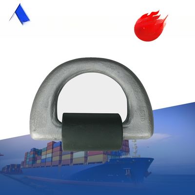 500KN M.B.L. GL CCS aprobado 50T contenedor forjado anillo de lazo D con abrazadera