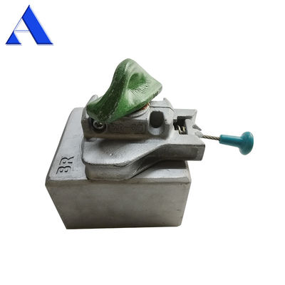 Contenedor de carga galvanizado de envío de carga bloqueo de giro dimensiones ISO cerraduras de remolque semiautomáticas adecuadas para varios contenedores