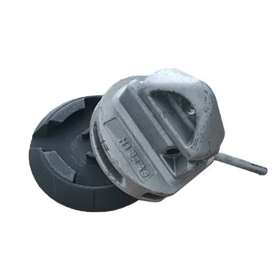 Contenedor de piezas de corte de contenedores Materiales Base trasera Contenedor de envío Bottom Twist Lock para una modernización / actualización duradera