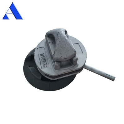 Contenedor de piezas de corte de contenedores Materiales Base trasera Contenedor de envío Bottom Twist Lock para una modernización / actualización duradera