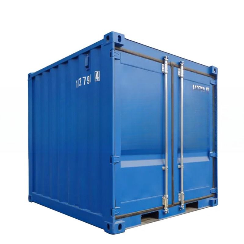 9.95CBM Capacidad personalizada 8 pies 8 pies Mini Contenedor de envío Venta al por mayor Contenedor de acero seco en Tianjin Shanghai Qingdao