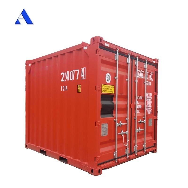 14 CBM Capacidad DNV 2.7-1 Contenedor estándar de 10 pies en alta mar con padeye incluido y caja cerrada en seco