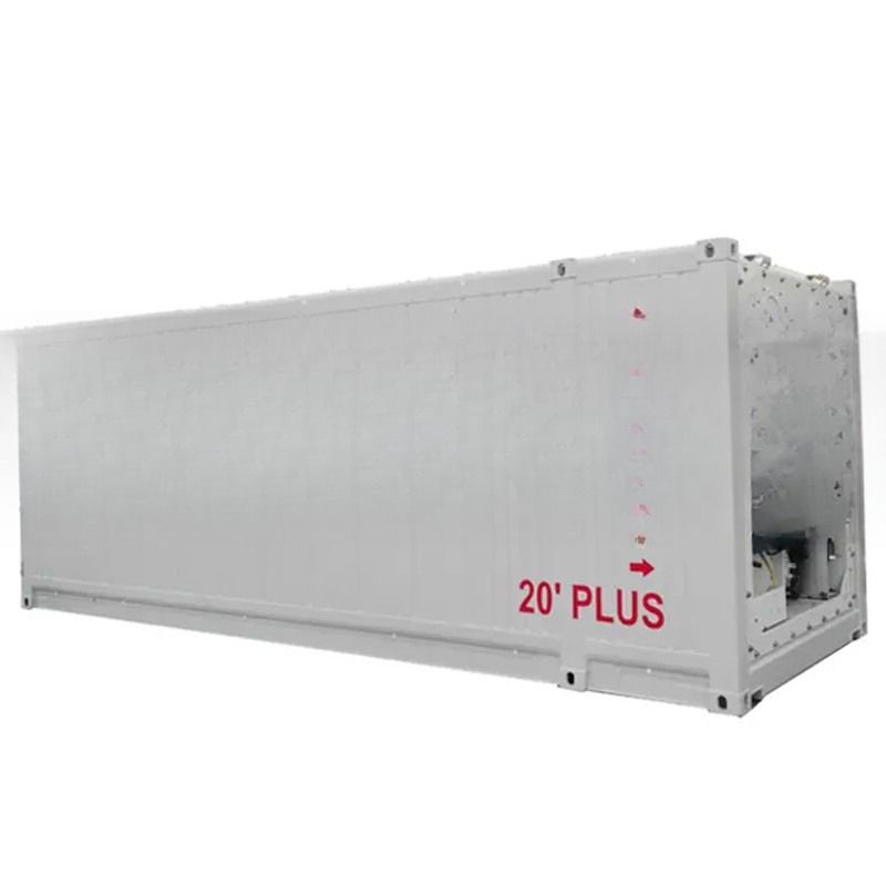 Dimensión personalizada 23ft BV Certificado Contenedor de almacenamiento de refrigerador -30- 30C Rango de temperatura 380/440V