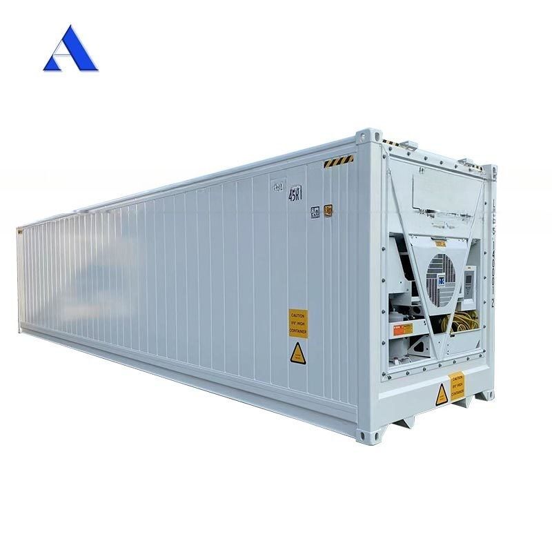Contenedor refrigerado de acero corten y aluminio de 40 pies con temperatura interna de -30 ° C / -22 ° F de Thermo King