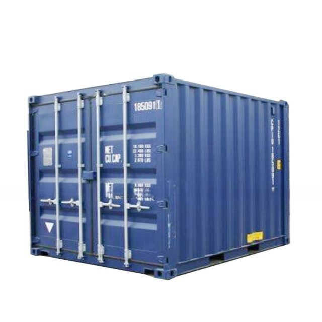 12 pies 3.6m de almacenamiento de carga seca Contenedor de envío con apertura de puerta lateral y certificación BV CSC hecho de acero corten