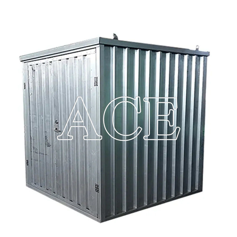 Contenedor de caja de almacenamiento portátil de acero galvanizado de 2m 3m 4m 5m 6m para uso de escasez