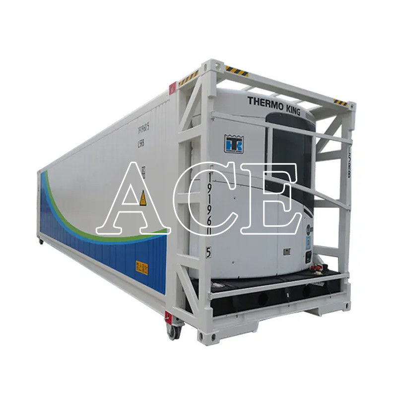 Contenedor de 45 pies de alto cubo de refrigeración Generador diesel Energía eléctrica para transporte terrestre o ferroviario CSC certificado 380/440V