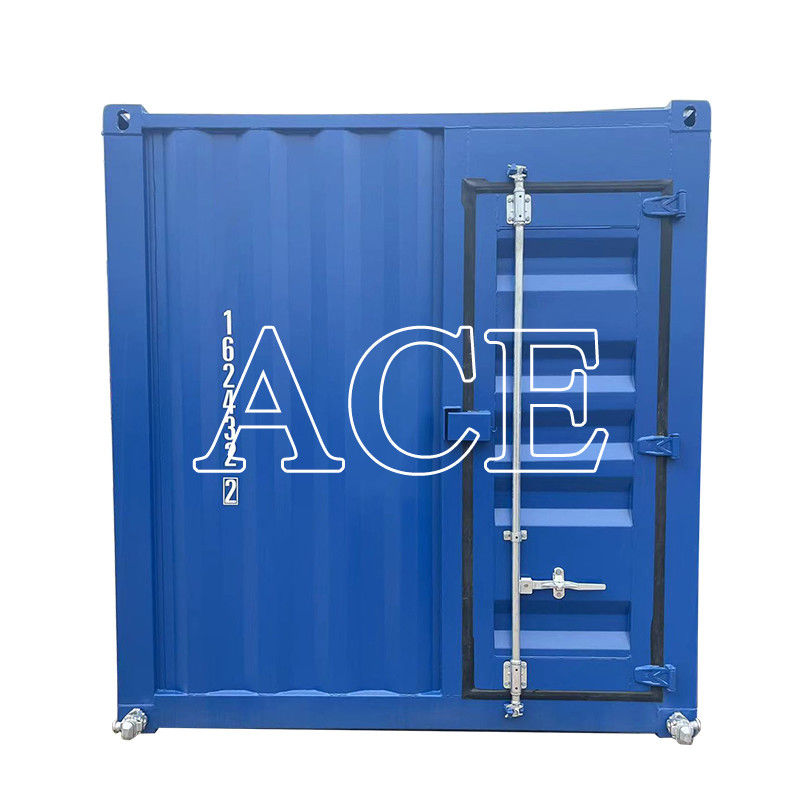 10 pies 10 pies 10 pies Placa de CSC de acero inoxidable Almacenamiento seco Contenedor de envío Puerta personal abierta fácil 14.9CBM Capacidad