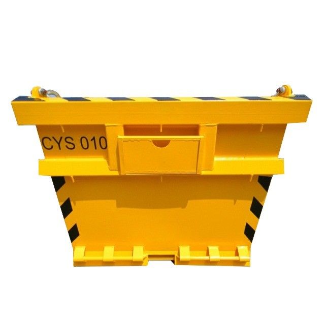 13 pies DNV 2.7-1 Barco de contenedores de acero estándar Offshore Perforación de residuos Skip BV longitud certificada 13 pies Ángulo de elevación 45C